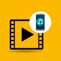 Smartphone music online video