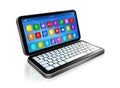 Smartphone, Netbook - apps icons interface