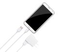 Smartphone plug in with micro USB charger adaptor