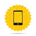 Smartphone sign icon. Support symbol.