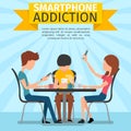 Smartphone, social media and internet addiction