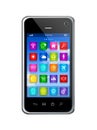 Smartphone Touchscreen HD - apps icons interface