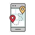 smartphone tracking delivery