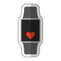 Smartwatch with cardio app