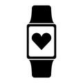 Smartwatch with cardio app