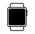 Smartwatch gadget isolated icon