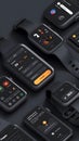 Smartwatch Interface Design, Exploring User-Friendly Features and Modern Aesthetics for Enhanced User Experience wi