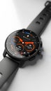 Smartwatch Interface, Displays Fitness Data, Notifications, and Time Precisely and Efficiently with a Sleek Design,