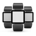 Smartwatch Set with Blank Display, Front View