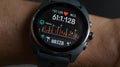 a smartwatch showing heart rate monitoring