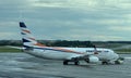 Smartwings.com Plane at Warsaw Airport in Poland Royalty Free Stock Photo