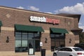 Smashburger fast casual restaurant. Smashburger is part of Jollibee Foods Royalty Free Stock Photo