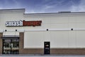 Smashburger storefront exterior in Humble, TX.