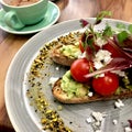 Smashed Avocado meal