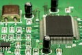 Smd printed electronic circuit board with micro controller