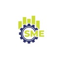 SME, small and medium enterprise, vector icon Royalty Free Stock Photo