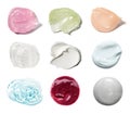 Smear paint of cosmetic products