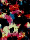 Smeary Splatter Grunge Abstracting Paint