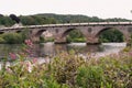 Smeaton`s Bridge across the River Tay in Perth Royalty Free Stock Photo