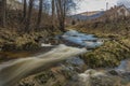 Smeda river in Bily Potok pod Smrkem village