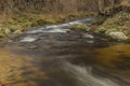 Smeda river in Bily Potok pod Smrkem village