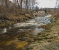 Smeda river in Bily Potok pod Smrkem village