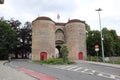 Smedenpoort City Gate Blacksmith`s Gate in Bruges