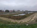 Smederevo Serbia autumn scenery on the Jezava river