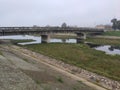 Smederevo Serbia autumn scenery on the Jezava river