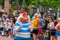 Smee character from the Festival of Fantasy Parade Royalty Free Stock Photo