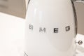 SMEG Kettle in Modern Kitchen Royalty Free Stock Photo