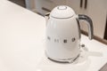 SMEG Kettle in Modern Kitchen Royalty Free Stock Photo
