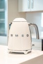 SMEG kettle in a modern kitchen