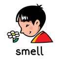 Smell Sense icon Royalty Free Stock Photo