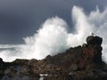 Smelt Sands Surf Royalty Free Stock Photo