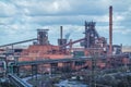 Smelting furnace in Duisburg, Germany Royalty Free Stock Photo
