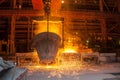 Smelting metal