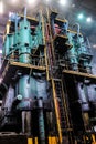 Smelting plant Royalty Free Stock Photo