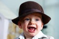 The smile baby boy Royalty Free Stock Photo