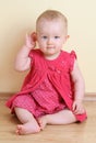 Smile baby girl Royalty Free Stock Photo