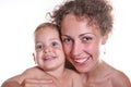 Smile baby with mother Royalty Free Stock Photo