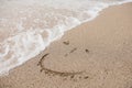 Smile on the beach Royalty Free Stock Photo