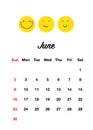 Smile calender 2019