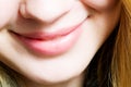 Smile. close-up mouth Royalty Free Stock Photo