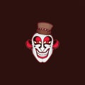 Smile Clown Logo illustration esport