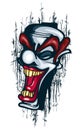 Smile Clown Tattoo Vector Circus Joker successful