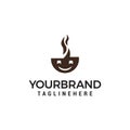 Smile coffee Logo designs Template