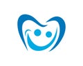 smile dental people logo icon