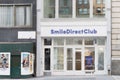 Smile direct club in New York city. Royalty Free Stock Photo