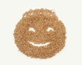 Smile grains of oat